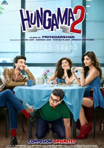 Постер индийского фильма «Хунгама 2»