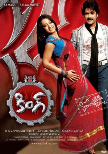 Постер индийского фильма «Король»