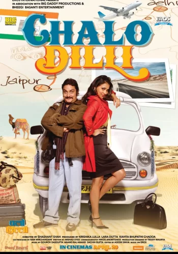 Постер индийского фильма «Поездка в Дели»