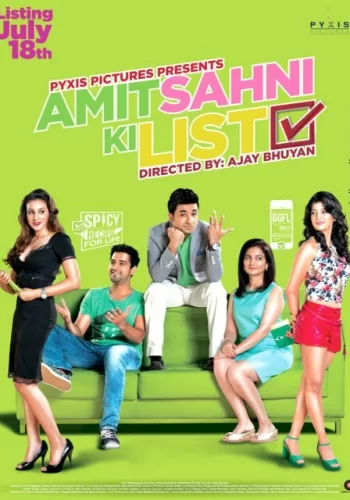 Постер индийского фильма «Список Амита Сахни»