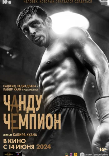 Постер индийского фильма «Чанду – чемпион»
