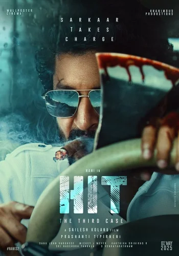 Постер индийского фильма «ХИТ: Третье дело»