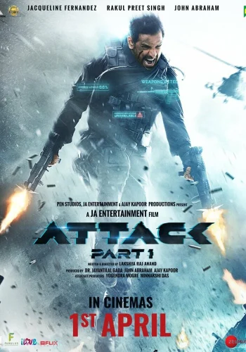Постер индийского фильма «Атака»